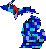 Marquette county map