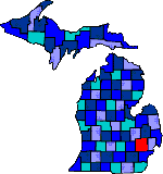 Oakland county map