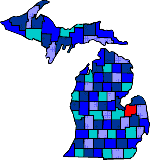 Tuscola county map